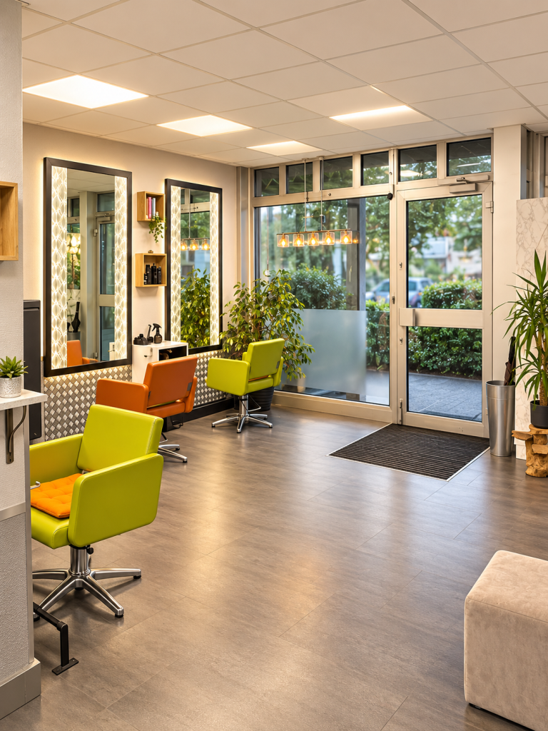 l'entrée du salon