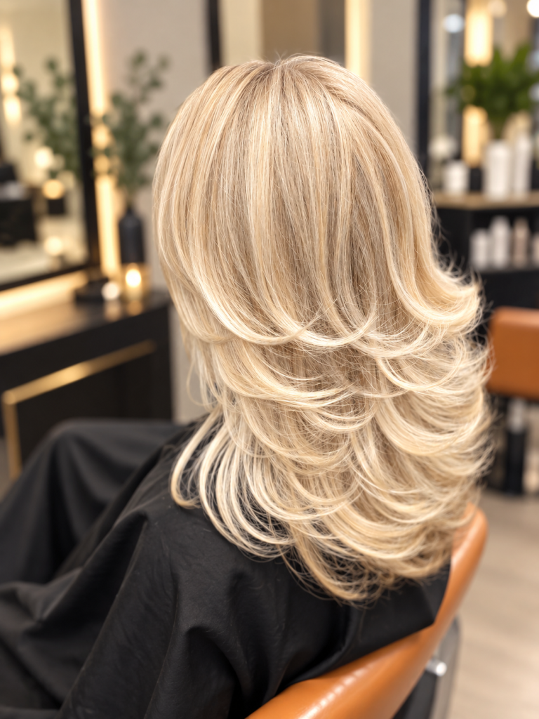 coiffure blonde