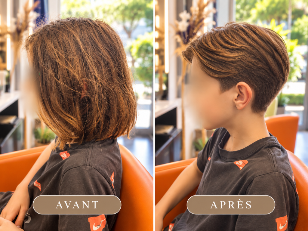 coupe transfo garçon