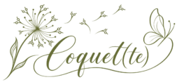 logo du salon de coiffure coquette